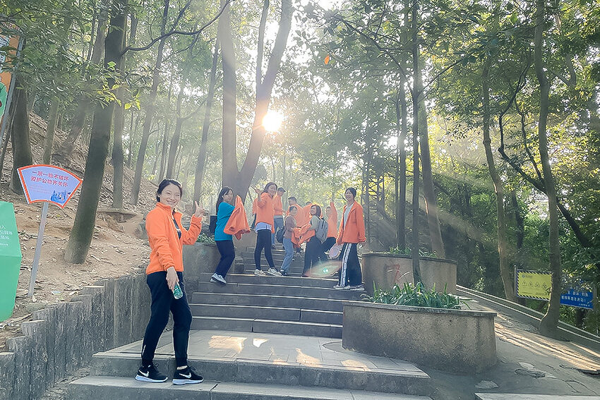 Fdata Team Climbed Yangtai Mountain To Start The New Year 2022