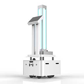 Core Advantages Of A102-A102A Ultraviolet Light Disinfection Cleaning Robot