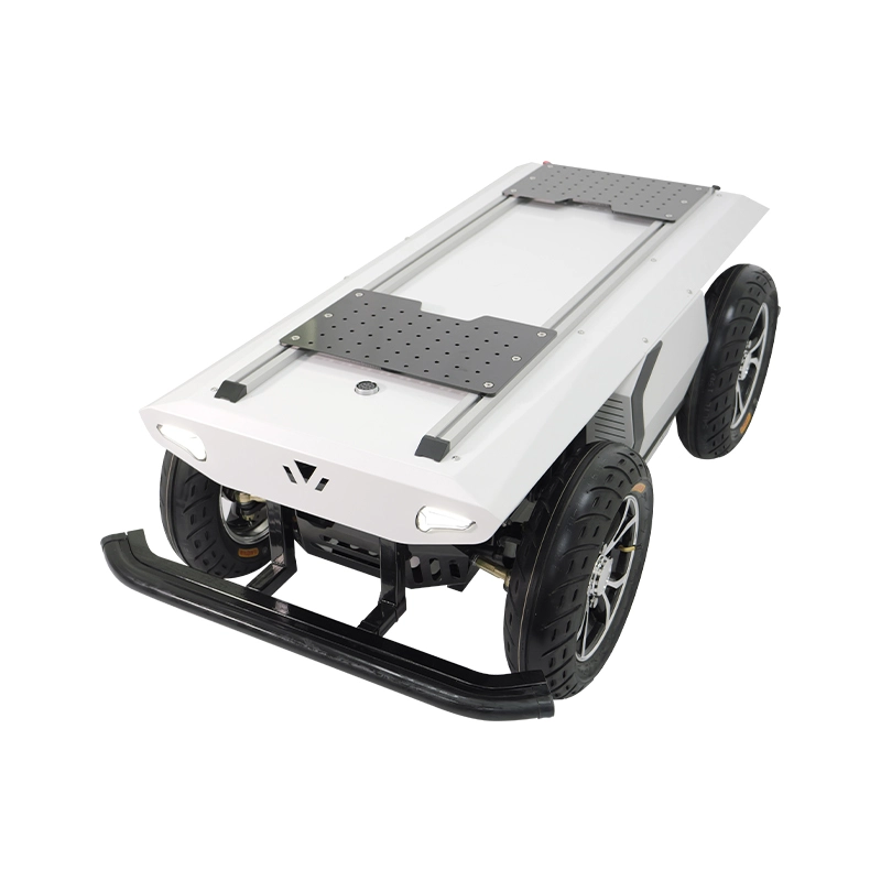Outdoor mobile robot platform A006 Ackerman chassis with payload 300kg