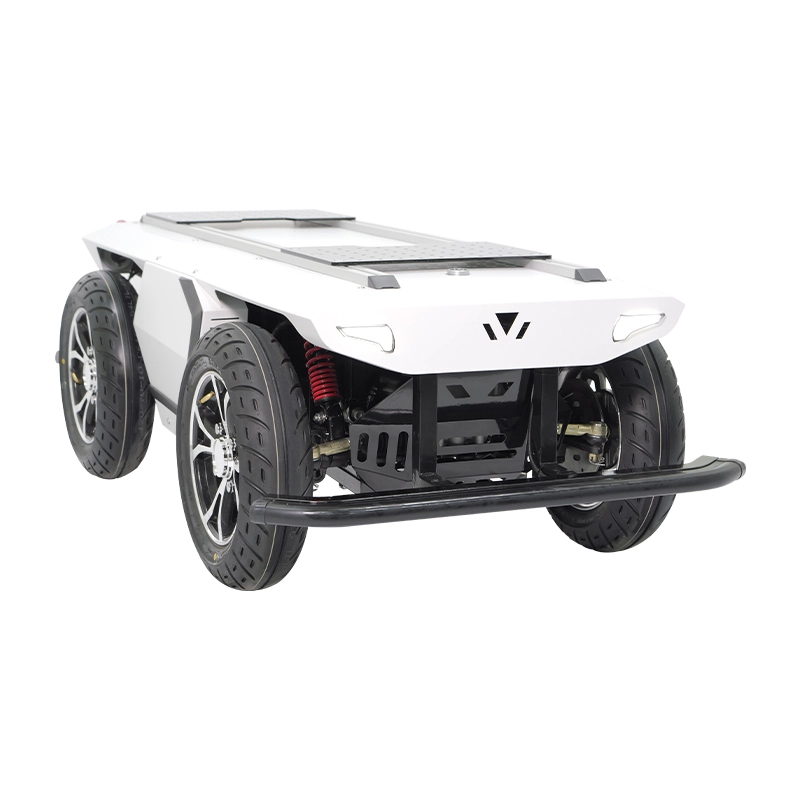 Outdoor mobile robot platform A006 Ackerman chassis with payload 300kg
