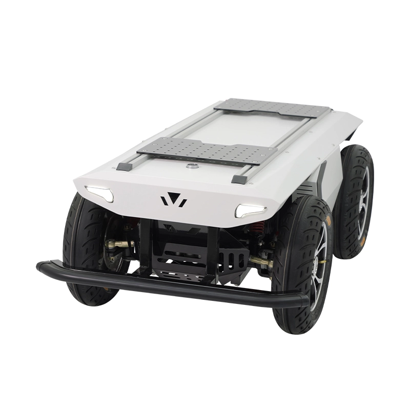Outdoor mobile robot platform A006 Ackerman chassis with payload 300kg